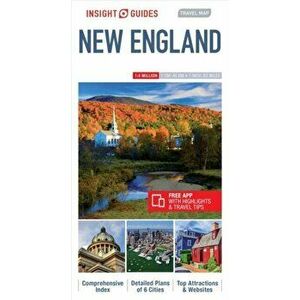 Insight Guides Travel Map New England, Sheet Map - *** imagine