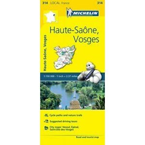 Haute-Saone, Vosges - Michelin Local Map 314. Map, Sheet Map - *** imagine