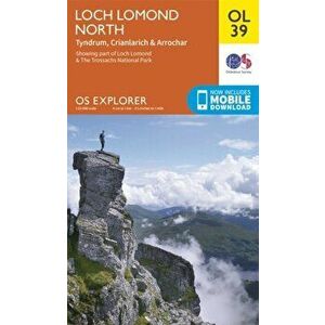 Loch Lomond North, Tyndrum, Crianlarich & Arrochar, Sheet Map - *** imagine