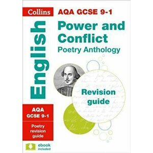 Grade 9-1 GCSE Poetry Anthology Power and Conflict AQA Revision Guide (with free flashcard download), Paperback - *** imagine
