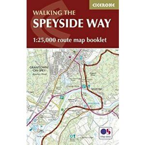 Speyside Way Map Booklet. 1: 25, 000 OS Route Mapping, Paperback - Alan Castle imagine