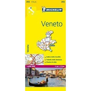 Veneto - Michelin Local Map 355. Map, Sheet Map - *** imagine