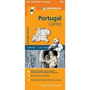 Portugal Centro - Michelin Regional Map 592. Map, Sheet Map - *** imagine