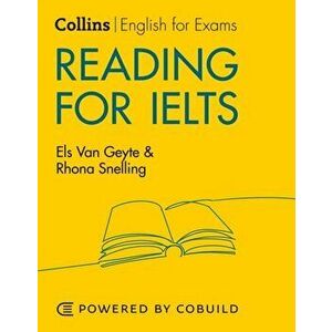 Reading for IELTS: IELTS 5-6+ (B1+), Paperback - Rhona Snelling imagine