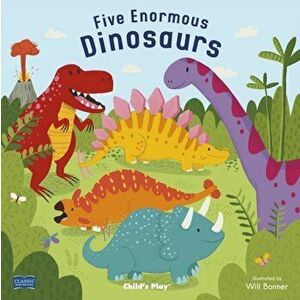 Five Enormous Dinosaurs, Paperback - *** imagine