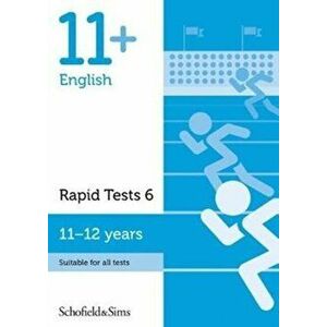 11+ English Rapid Tests Book 6: Year 6-7, Ages 11-12, Paperback - Sian Goodspeed imagine