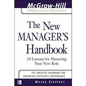 New Manager's Handbook, Spiral Bound - Morey Stettner imagine