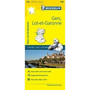 Gers, Lot-et-Garonne - Michelin Local Map 336. Map, Sheet Map - *** imagine