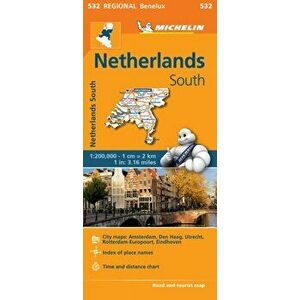 Netherlands South - Michelin Regional Map 532. Map, Sheet Map - *** imagine