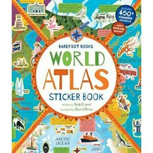 World Atlas Sticker Book, Paperback - *** imagine