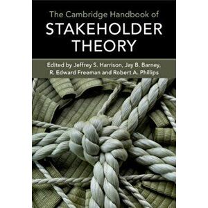Cambridge Handbook of Stakeholder Theory, Paperback - *** imagine