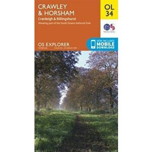Crawley & Horsham, Cranleigh & Billingshurst, Sheet Map - *** imagine