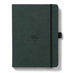 Dingbats A4+ Wildlife Green Deer Notebook - Graph, Paperback - *** imagine