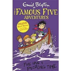 Famous Five Colour Short Stories: Five Have a Puzzling Time, Paperback - Enid Blyton imagine