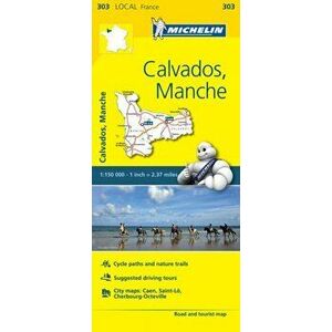 Calvados, Manche - Michelin Local Map 303. Map, Sheet Map - *** imagine