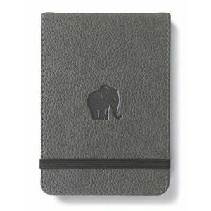 Dingbats A6+ Wildlife Grey Elephant Reporter Notebook - Lined, Paperback - *** imagine