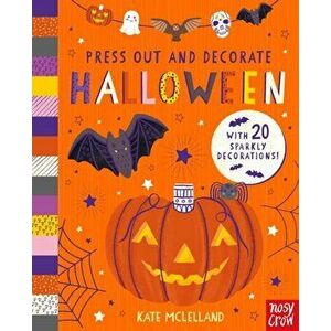 Press Out and Decorate: Halloween, Board book - *** imagine