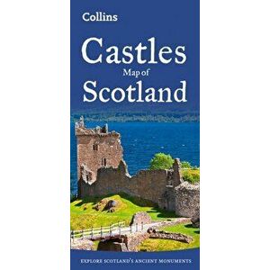 Castles Map of Scotland, Sheet Map - Chris Tabraham imagine
