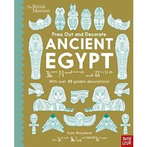 British Museum Press Out and Decorate: Ancient Egypt, Board book - *** imagine