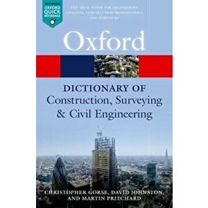 Dictionary of Construction, Surveying, and Civil Engineering, Paperback - *** imagine