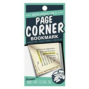 Page Corners - Book Geeks - Green - *** imagine
