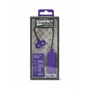 Really Compact Travel Book Light - Purple - *** imagine