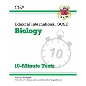 New Grade 9-1 Edexcel International GCSE Biology: 10-Minute Tests (with answers), Paperback - *** imagine