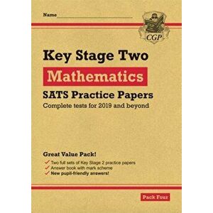 New KS2 Maths SATS Practice Papers: Pack 4 (for the 2020 tests), Paperback - CGP Books imagine