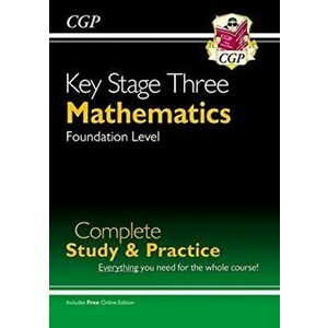 New KS3 Maths Complete Study & Practice - Foundation (with Online Edition), Paperback - *** imagine