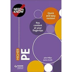 Need to Know: Higher PE, Paperback - Janice Smith imagine