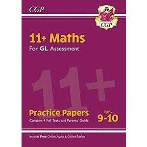 New 11+ GL Maths Practice Papers - Ages 9-10 (with Parents' Guide & Online Edition), Paperback - *** imagine