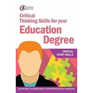 Critical Thinking Skills for your Education Degree, Paperback - David Waugh imagine