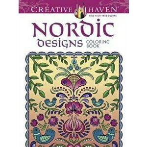 Creative Haven: Nordic Designs Coloring Book, Paperback - Dover imagine
