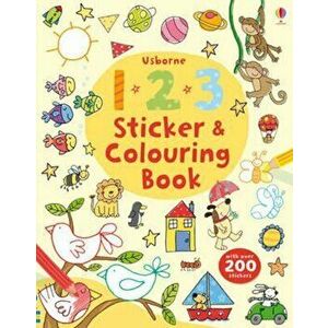 123 Sticker and Colouring Book, Paperback - Jessica Greenwell imagine