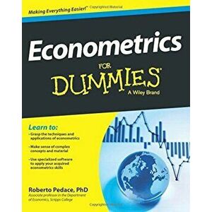Econometrics for Dummies, Paperback - Roberto Pedace imagine