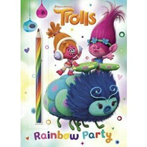 Rainbow Party! (DreamWorks Trolls), Paperback - Golden Books imagine