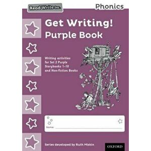 Read Write Inc. Phonics: Get Writing! Purple Book Pack of 10 - Ruth Miskin imagine