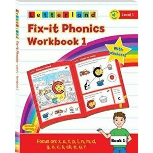 Fix-it Phonics - Level 1 - Workbook 1 (2nd Edition), Paperback - Lisa Holt imagine