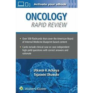 Oncology Rapid Review Flash Cards, Paperback - Tejaswini More, MD Dhawale imagine