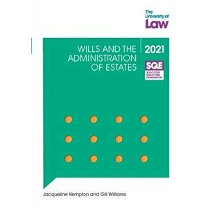 SQE - Wills and the Administration of Estates, Paperback - Gill Williams imagine