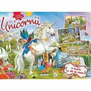 Unicornii - carte puzzle - Susaeta Ediciones imagine