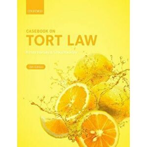 Casebook on Tort Law. 16 Revised edition, Paperback - *** imagine