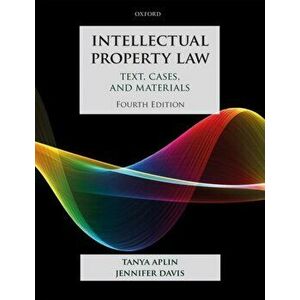Intellectual Property Law. Text, Cases, and Materials, 4 Revised edition, Paperback - *** imagine