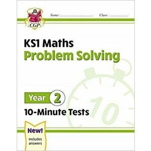 New KS1 Maths 10-Minute Tests: Problem Solving - Year 2, Paperback - Cgp Books imagine