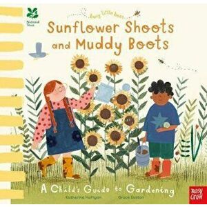 National Trust Busy Little Bees: Sunflower Shoots and Muddy - Katherine Halligan imagine