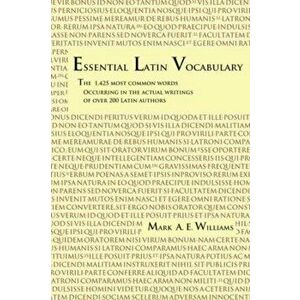 Essential Latin Vocabulary - Mark A. E. Williams imagine