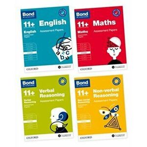 Bond 11+: Bond 11+ English, Maths, Non-verbal Reasoning, Verbal Reasoning Assessment Papers 8-9 years Bundle. 1, Paperback - Various imagine