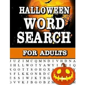 Halloween Word Search for Adults: Large Print Word Search Book for Adults Find Puzzles with Pictures and Answer Keys Spooky Halloween Activity Book, P imagine