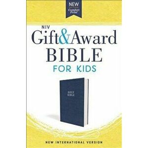 Niv, Gift and Award Bible for Kids, Flexcover, Blue, Comfort Print, Paperback - Zondervan imagine