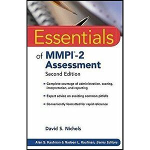 Essentials of Mmpi-2 Assessment, Paperback - David S. Nichols imagine